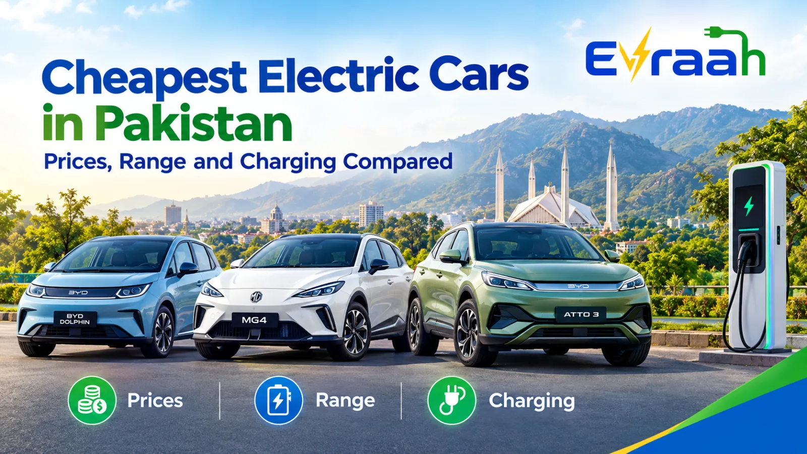 Cheapest Electric Cars in Pakistan: Prices, Range & Charging